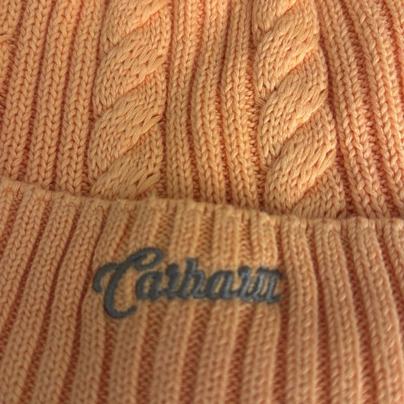 Carhartt Peach Cable Knit Beanie - Picture 2 of 2
